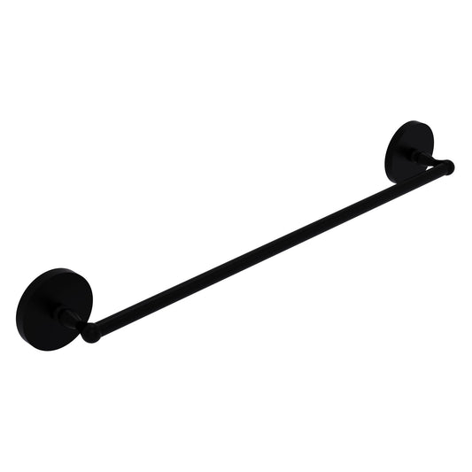 Allied Brass Skyline 20.5" Matte Black Solid Brass Towel Bar