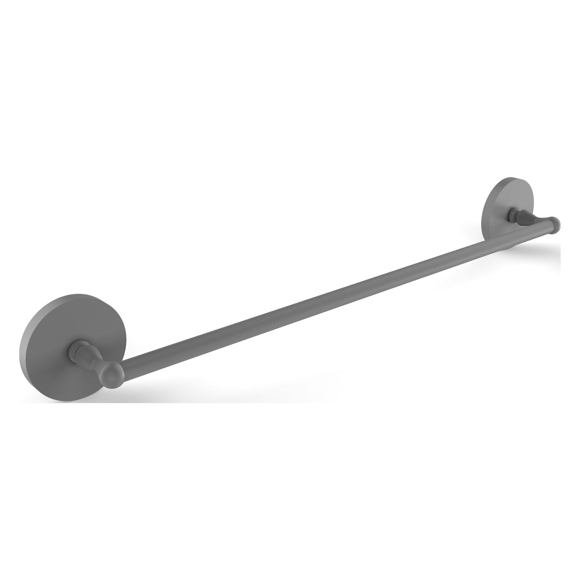 Allied Brass Skyline 20.5" Matte Gray Solid Brass Towel Bar