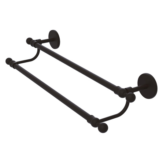 Allied Brass Skyline 24" x 26.5" Oil Rubbed Bronze Solid Brass Double Rack Towel Bar