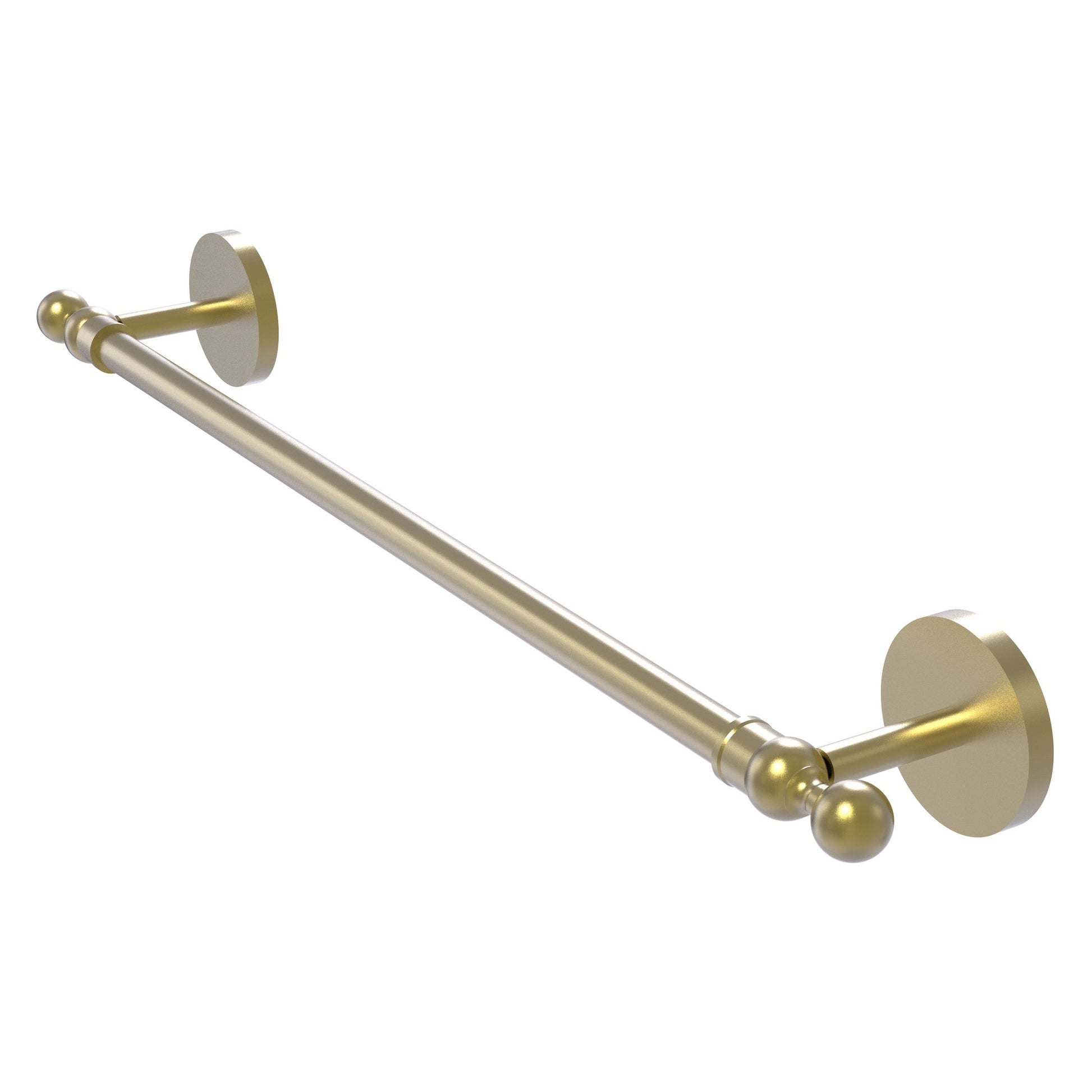 Allied Brass Skyline 24" x 26.5" Satin Brass Solid Brass Towel Bar