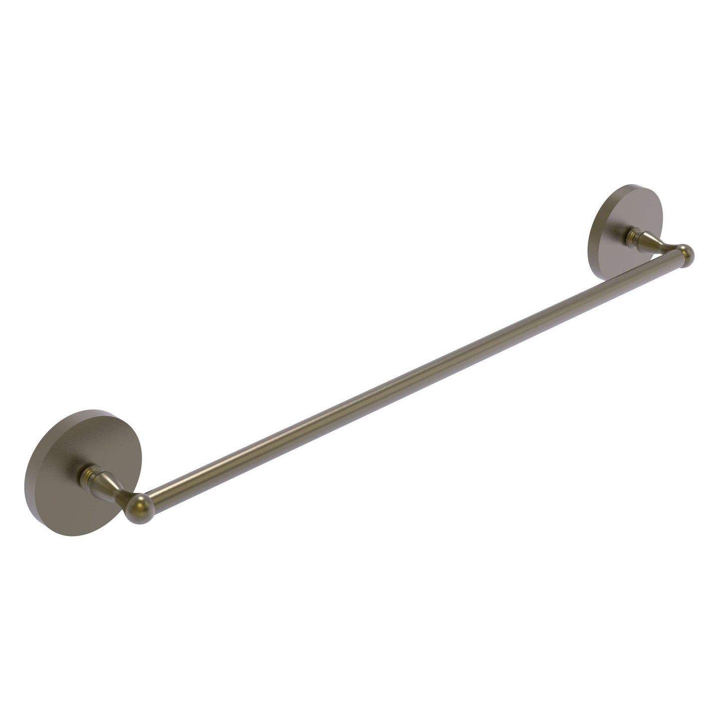 Allied Brass Skyline 26.5" x 26.5" Antique Brass Solid Brass Towel Bar