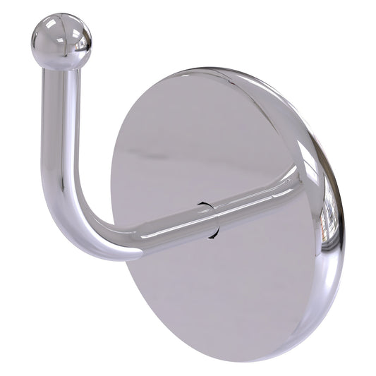 Allied Brass Skyline 2.8" x 2.3" Polished Chrome Solid Brass Robe Hook