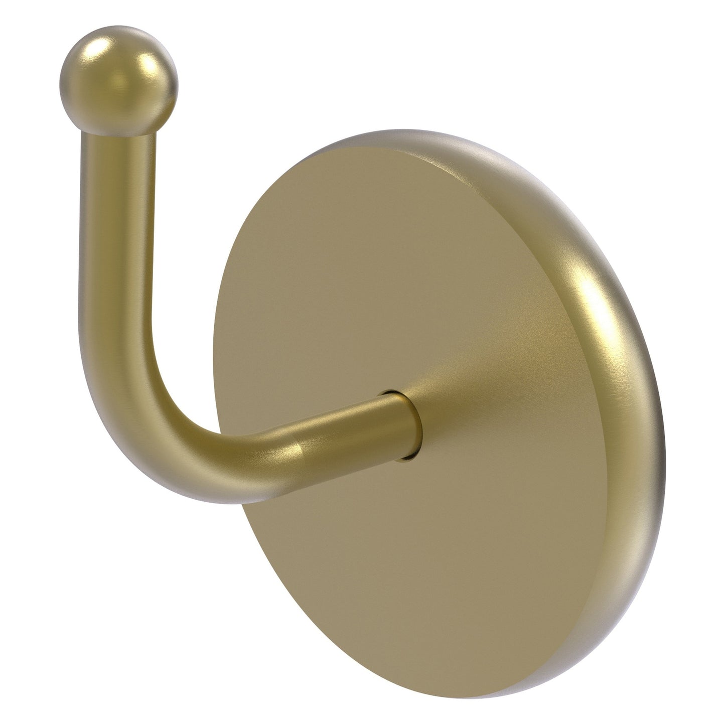 Allied Brass Skyline 2.8" x 2.3" Satin Brass Solid Brass Robe Hook