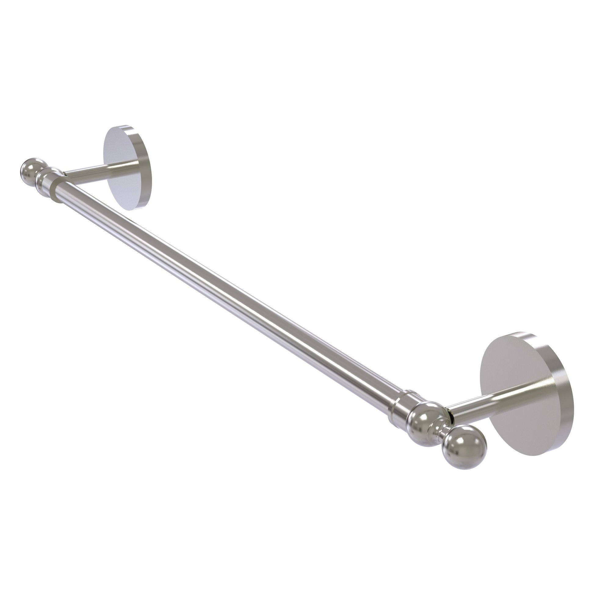 Allied Brass Skyline 30" x 32.5" Satin Nickel Solid Brass Towel Bar