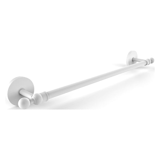 Allied Brass Skyline 36" x 38.5" Matte White Solid Brass Towel Bar