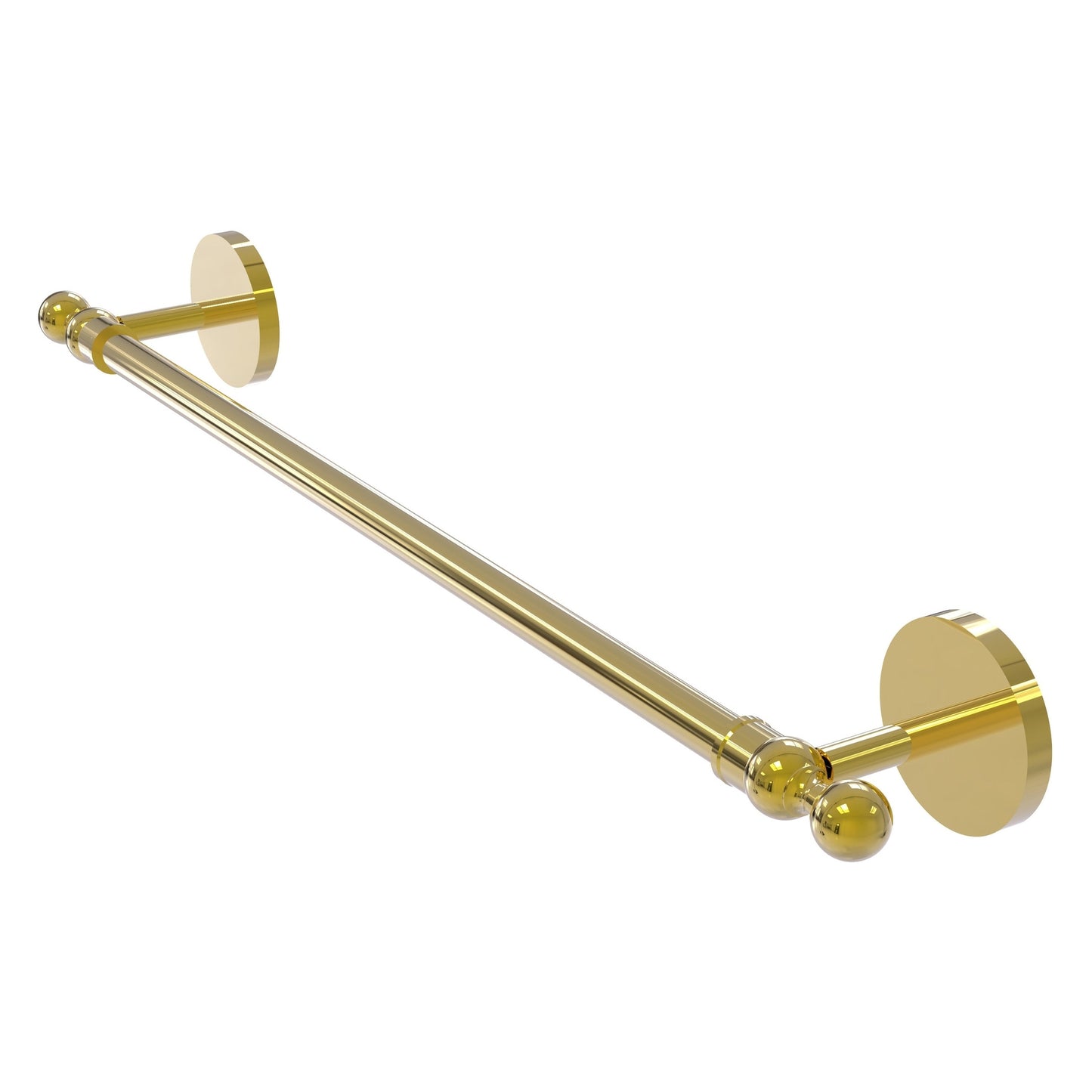 Allied Brass Skyline 36" x 38.5" Polished Brass Solid Brass Towel Bar