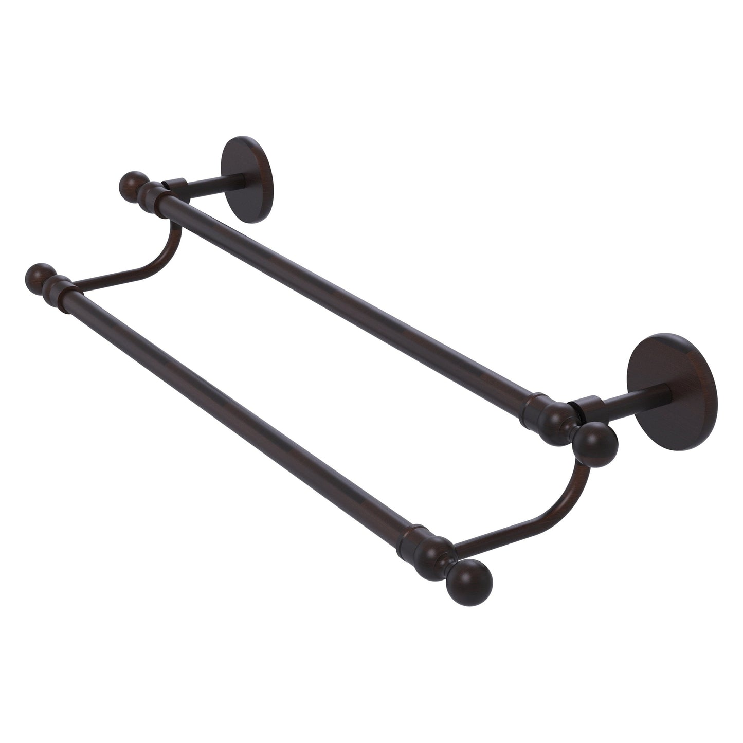 Allied Brass Skyline 36" x 38.5" Venetian Bronze Solid Brass Double Rack Towel Bar