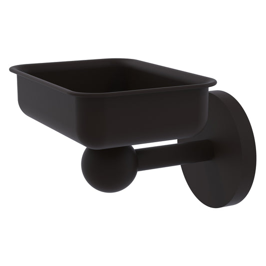 Allied Brass Skyline 4.5" x 3.5" Oil Rubbed Bronze Solid Brass Wall-Mounted Soap Dish