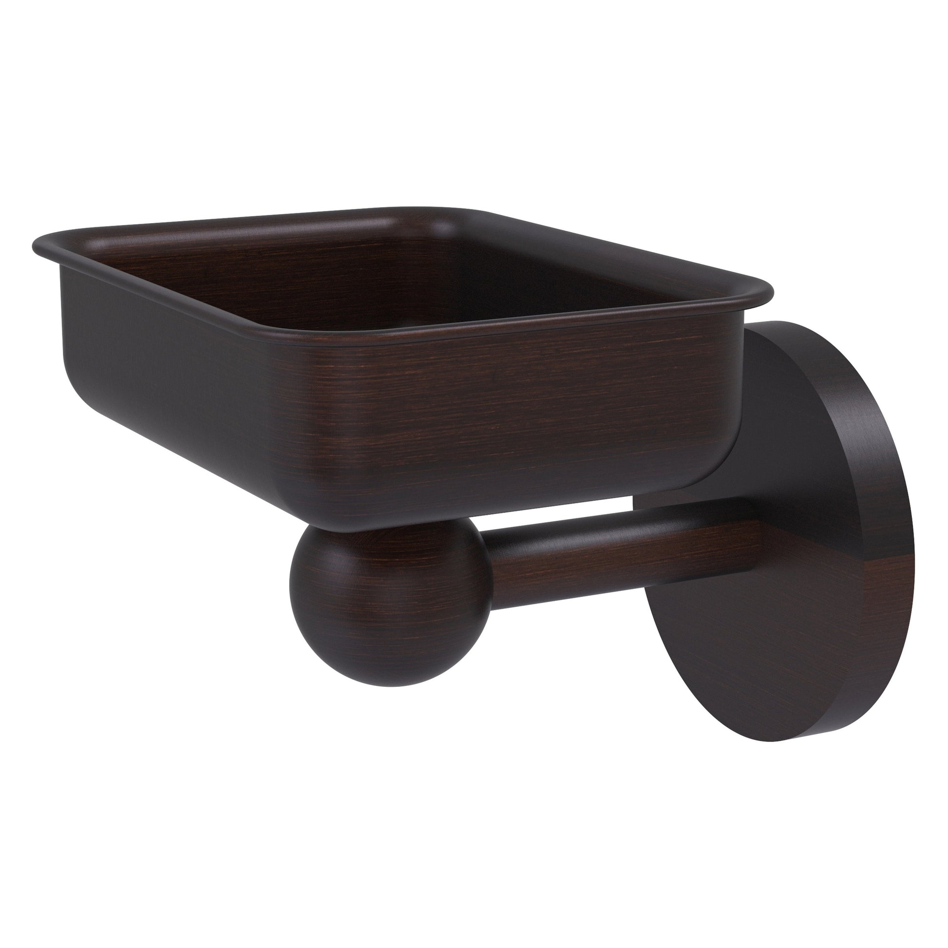 Allied Brass Skyline 4.5" x 3.5" Venetian Bronze Solid Brass Wall-Mounted Soap Dish