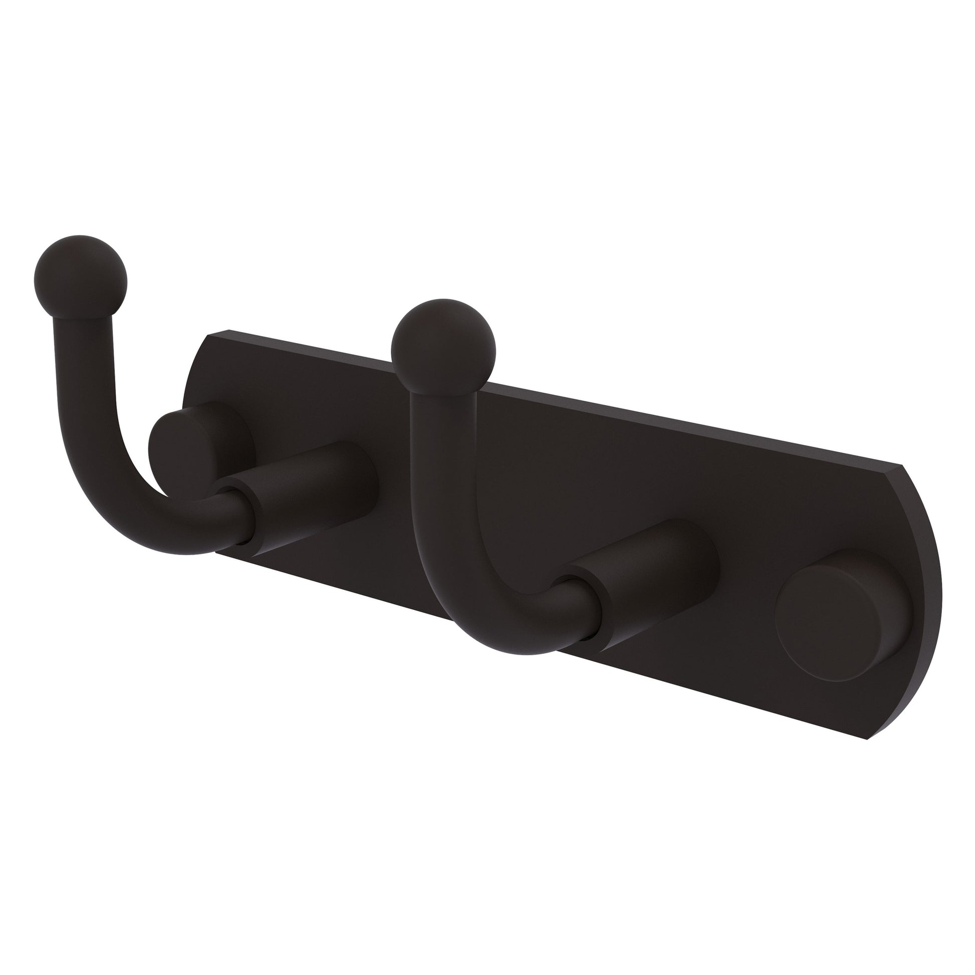 Allied Brass Skyline 5.5" x 2.5" Oil Rubbed Bronze Solid Brass 2-Position Multi-Hook