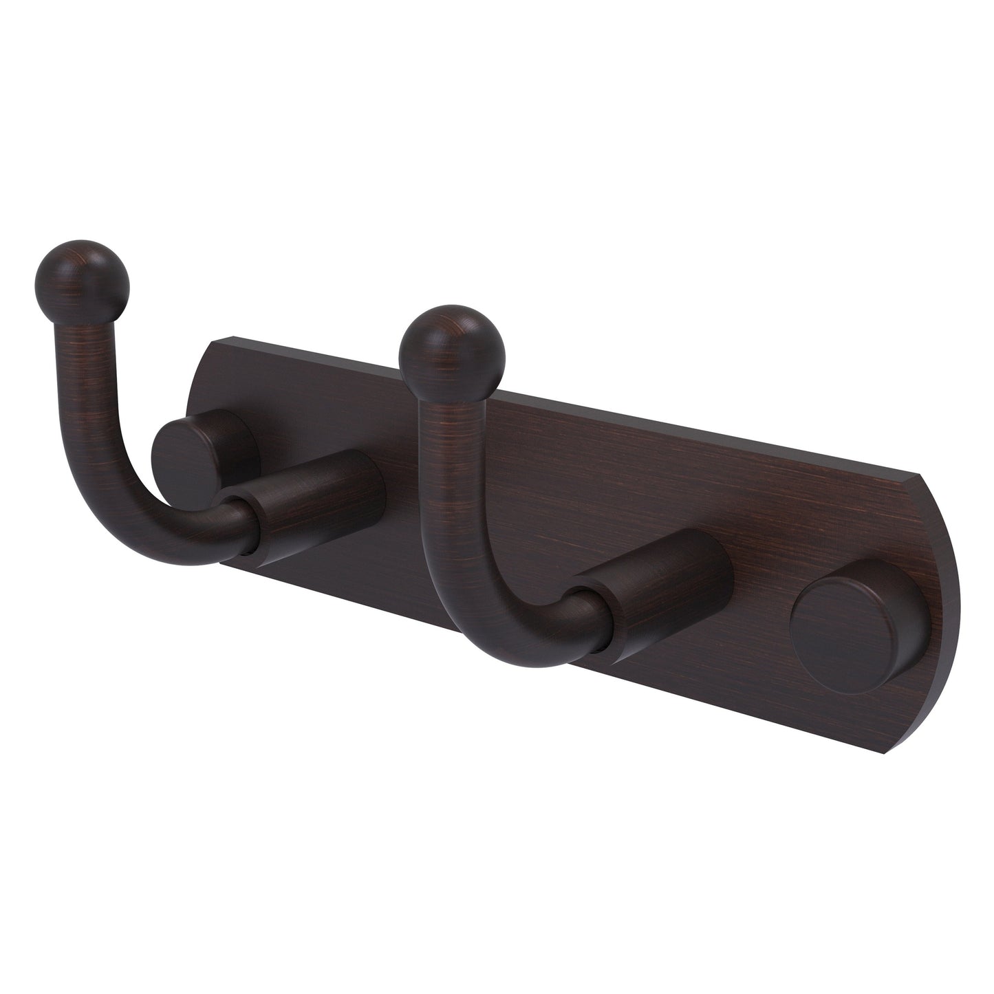 Allied Brass Skyline 5.5" x 2.5" Venetian Bronze Solid Brass 2-Position Multi-Hook