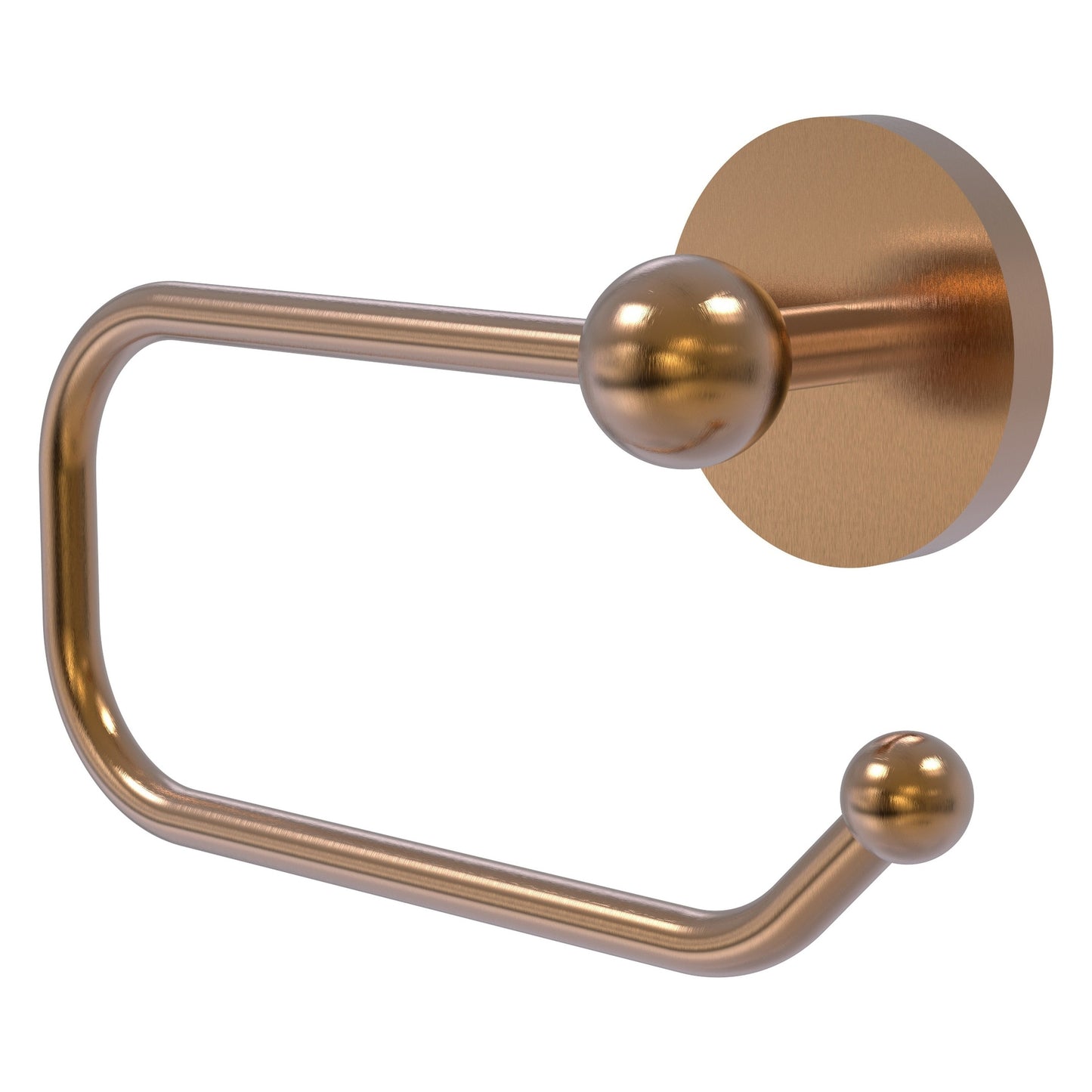 Allied Brass Skyline 8" x 7" Brushed Bronze Solid Brass Toilet Paper Holder