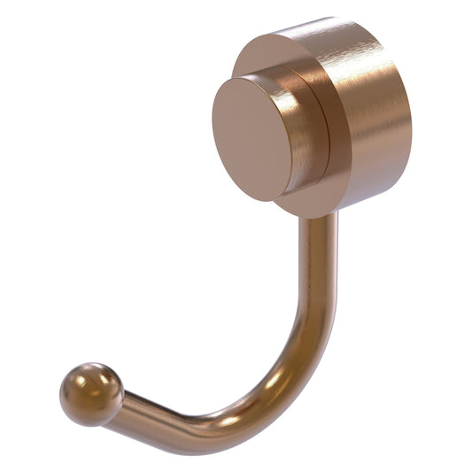Allied Brass Venus 1.5" x 2.83" Brushed Bronze Solid Brass Robe Hook