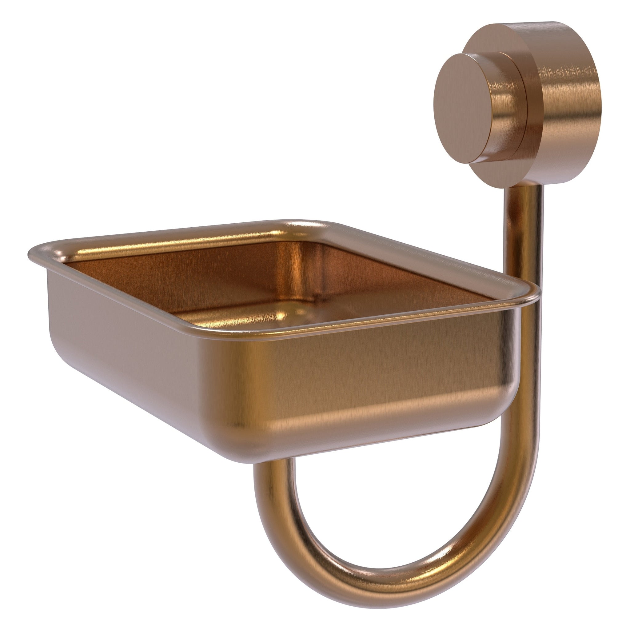 Allied Brass Venus 5" Wall-Mounted Soap Dish - Thumbnail 4