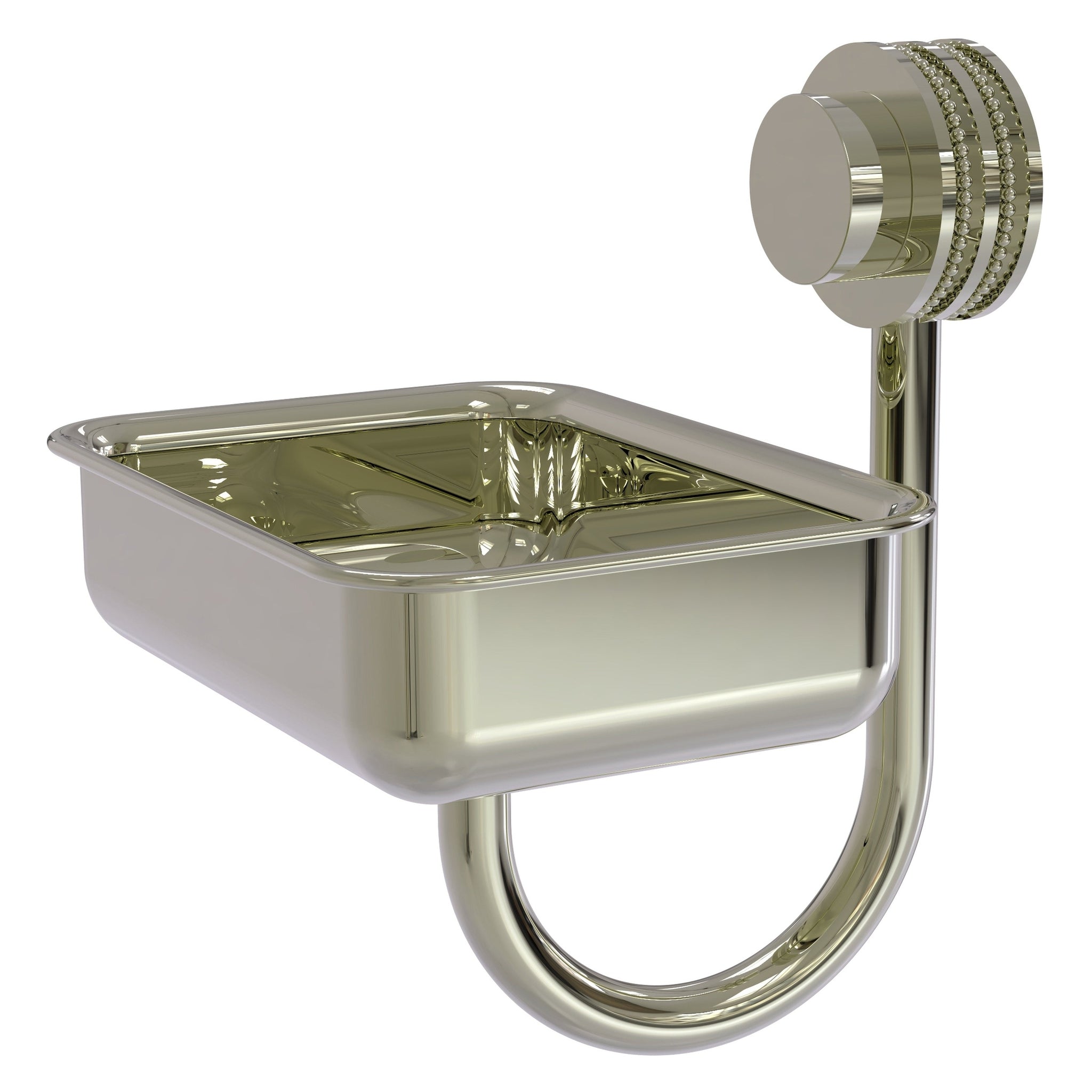 Allied Brass Venus 5" Wall-Mounted Soap Dish - Thumbnail 3