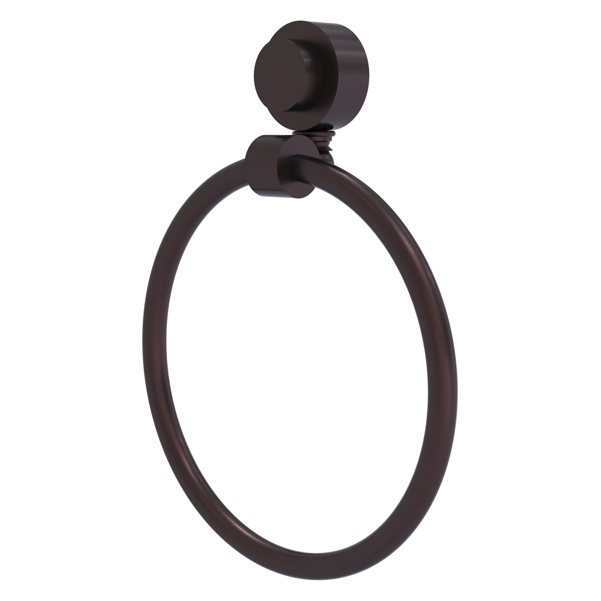 Allied Brass Venus 6" Antique Bronze Solid Brass Towel Ring