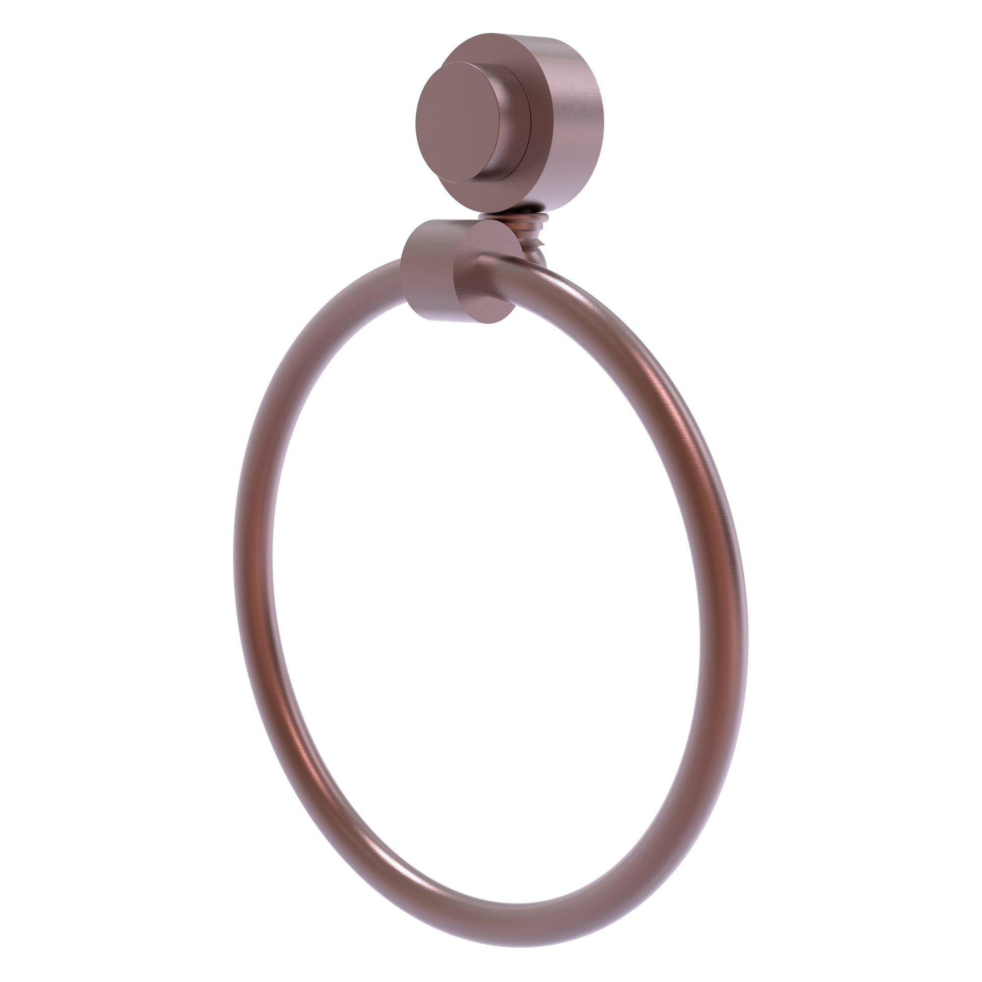 Allied Brass Venus 6" Antique Copper Solid Brass Towel Ring