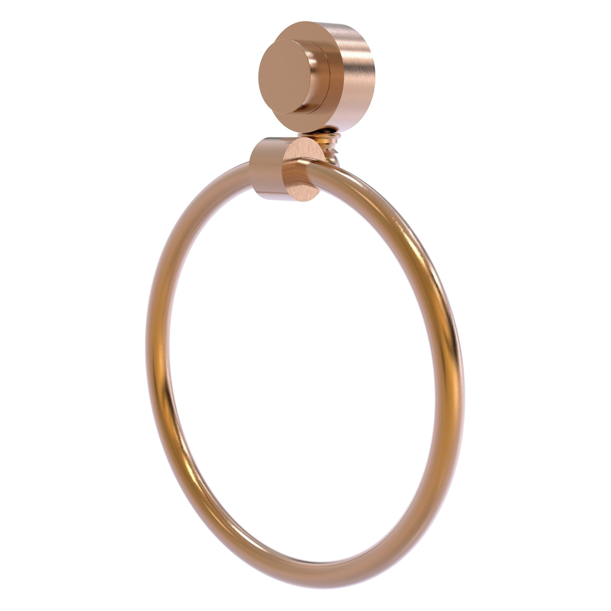 Allied Brass Venus 6" Brushed Bronze Solid Brass Towel Ring