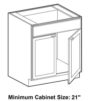 Allora USA 17.5" X 13.625" White Vitreous China Rectangular Undermount Sink With Overflow