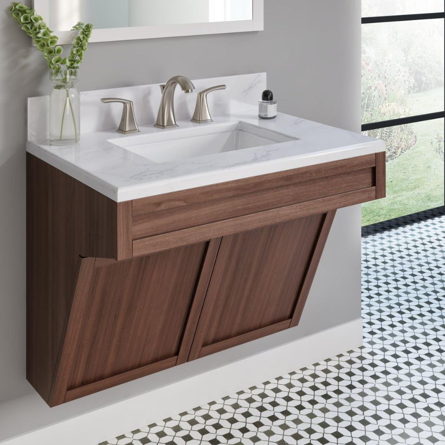 Allora USA 18.25 x 12.375 ADA Compliant Ceramic Rectangular Undermount Sink With Overflow