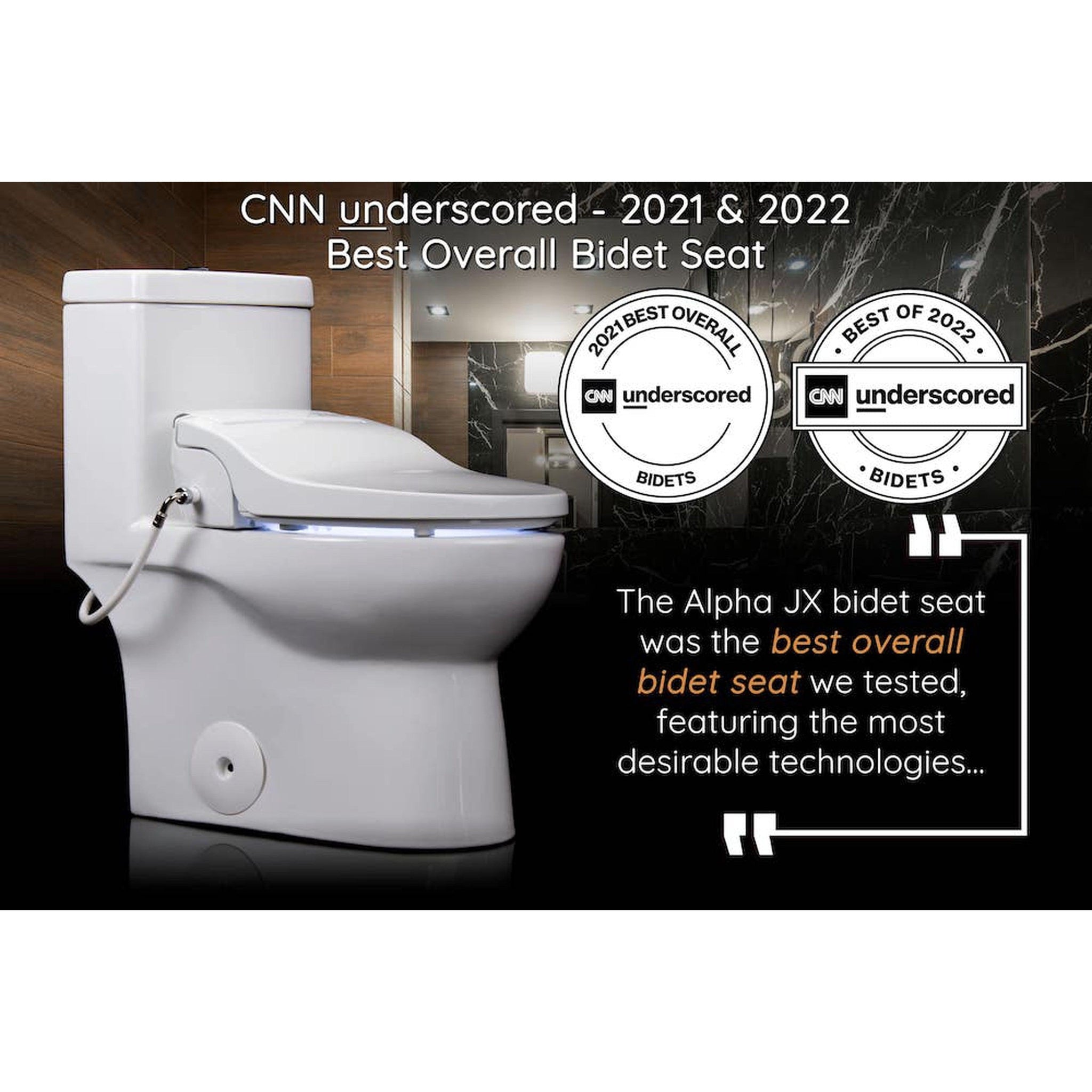 Alpha Toilet sold Bidet