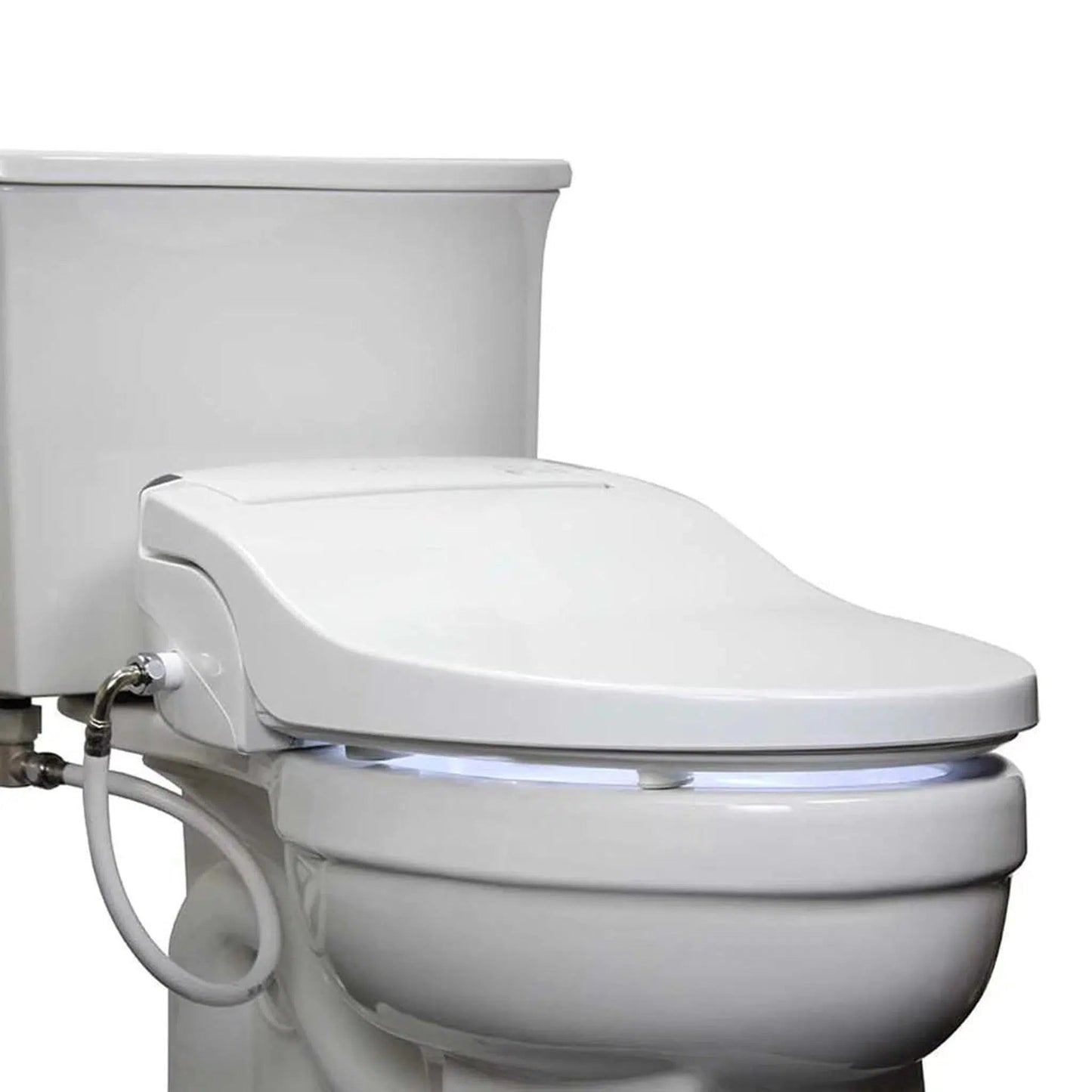 Alpha Bidet JX White Round Bidet Toilet Seat