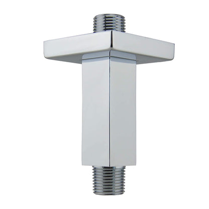 Aluids 3" Ceiling shower Arm Square - Polished Chrome
