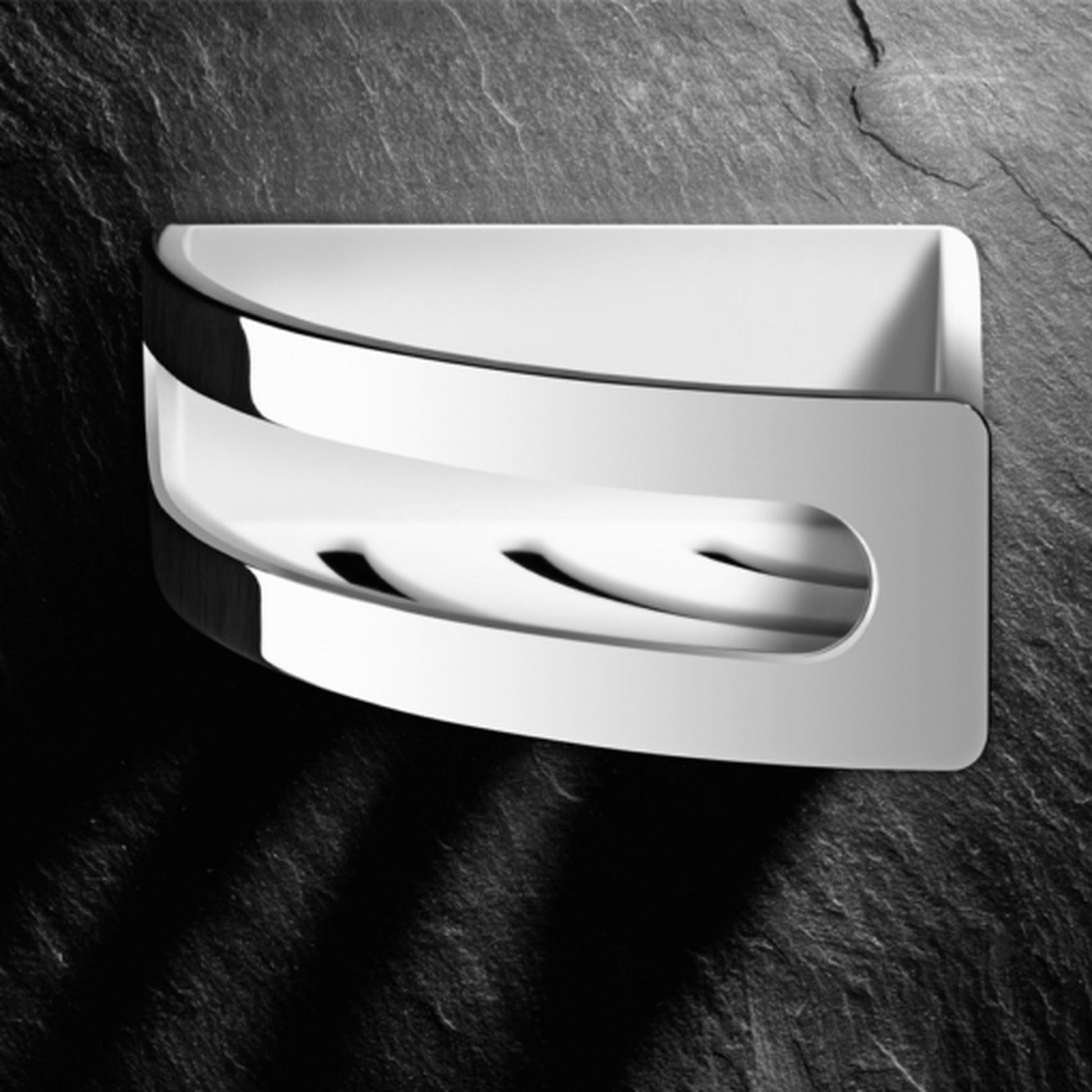 Aluids Corner Installation with White Insert Shower Basket