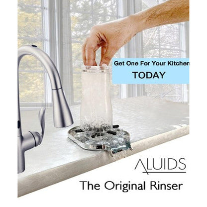 Aluids The Original Rinser Glass - Rinser for Kitchen Sinks