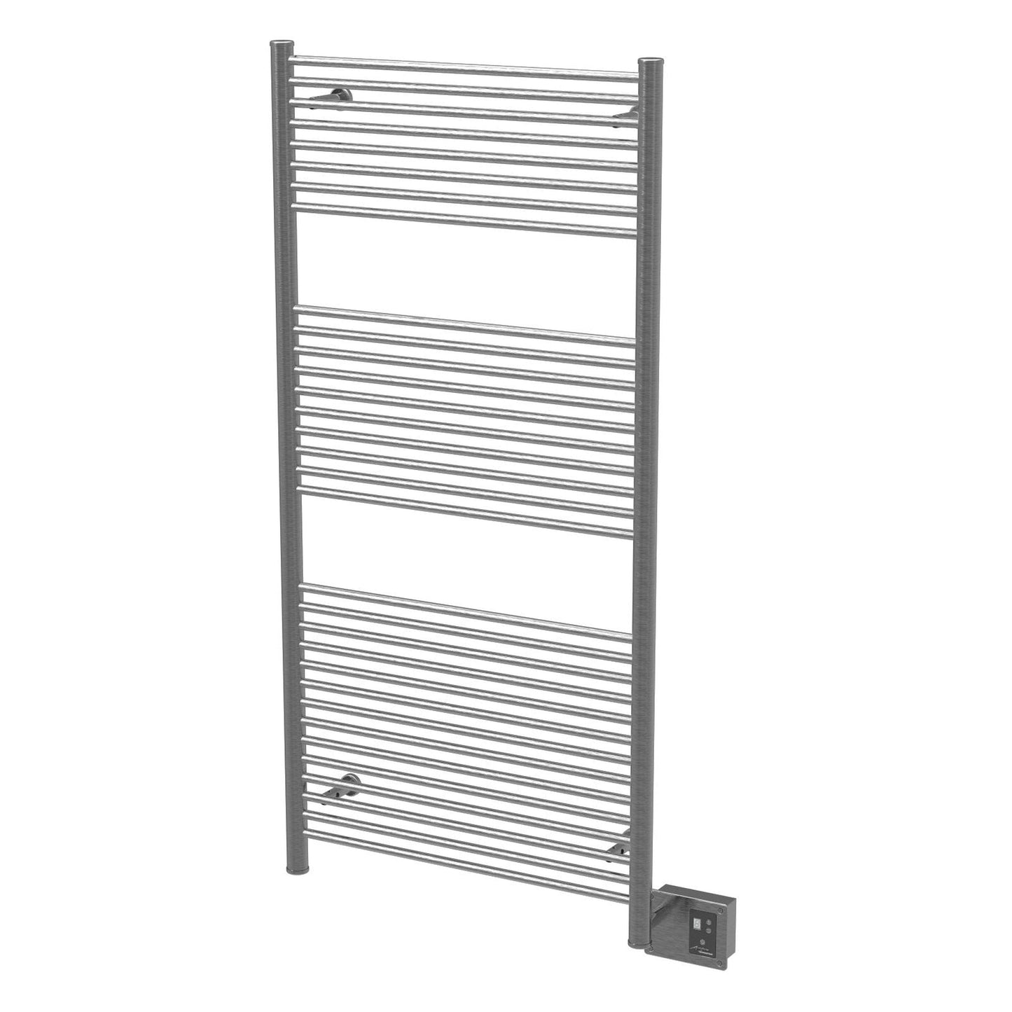 Amba Antus 32" x 58" 32-Bar Harwired Towel Warmer in Brushed Stainless Steel