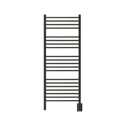 Amba Jeeves D Curved 20-Bar Oil Rubbed Bronze Finish Hardwired Towel Warmer