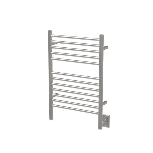 Amba Jeeves E Straight 12-Bar Polished Stainless Steel Hardwired Towel Warmer