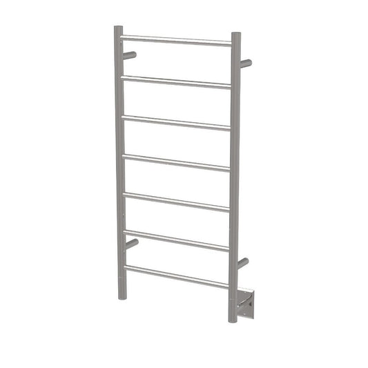 Amba Jeeves F Straight 7-Bar Polished Stainless Steel Hardwired Drying Rack