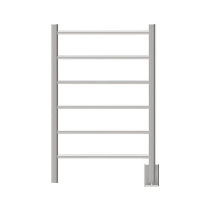 Amba Jeeves J Straight 6-Bar Brushed Stainless Steel Finish Hardwired Drying Rack