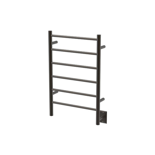 Amba Jeeves J Straight 6-Bar Oil Rubbed Bronze Finish Hardwired Drying Rack