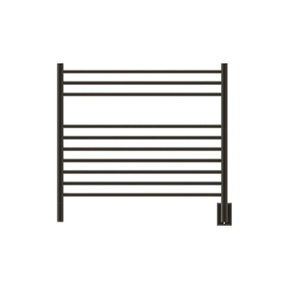 Amba Jeeves K Straight 10-Bar Oil Rubbed Bronze Hardwired Towel Warmer