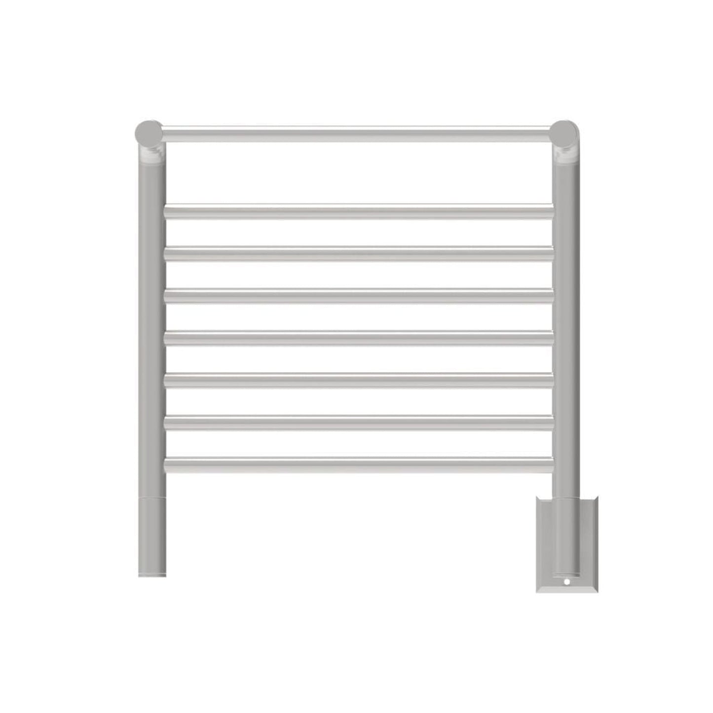 Amba Jeeves M Shelf 11-Bar Brushed Stainless Steel Hardwired Towel Warmer