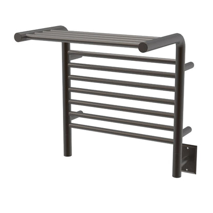 Amba Jeeves M Shelf 11-Bar Oil Rubbed Bronze Hardwired Towel Warmer