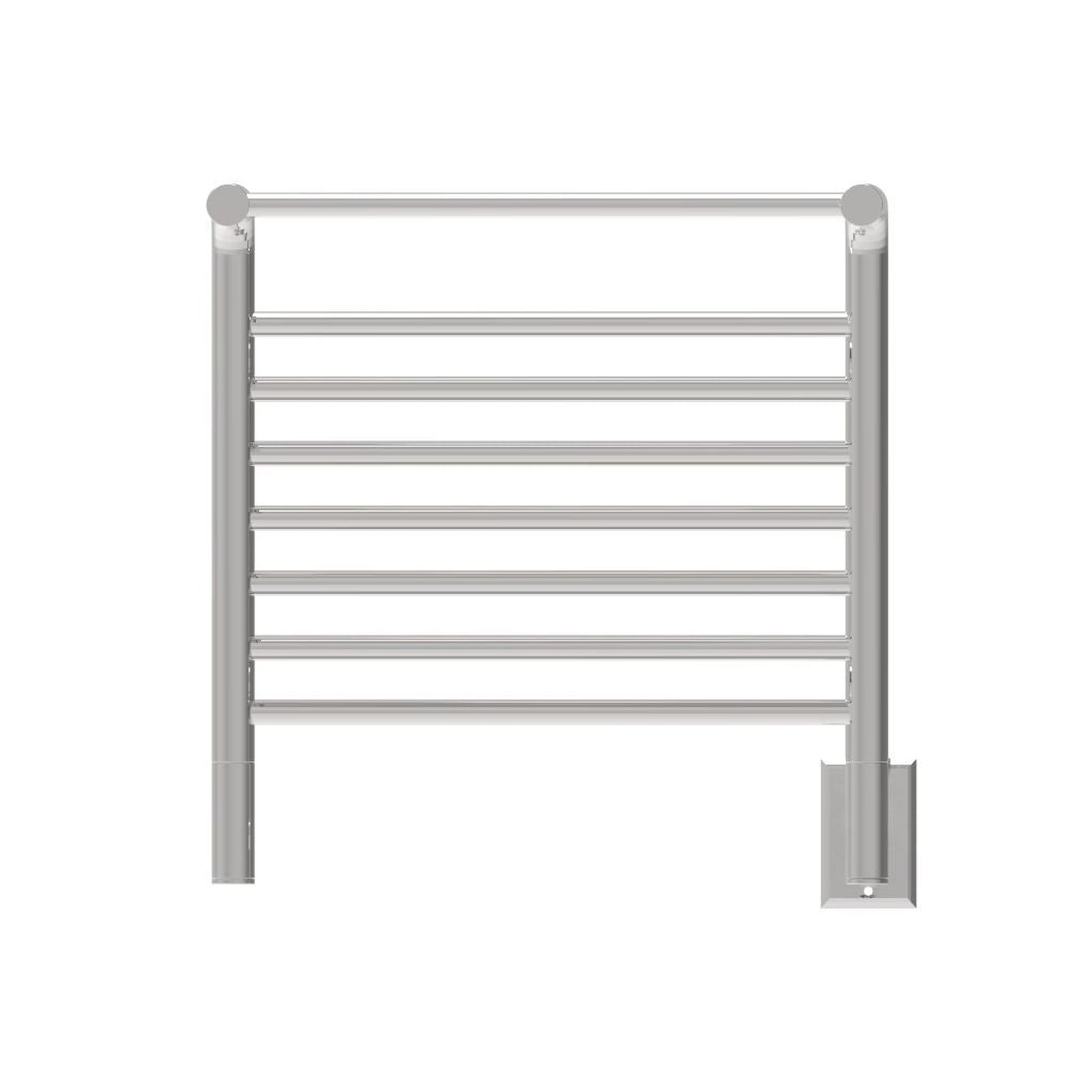 Amba Jeeves M Shelf 11-Bar Polished Stainless Steel Hardwired Towel Warmer