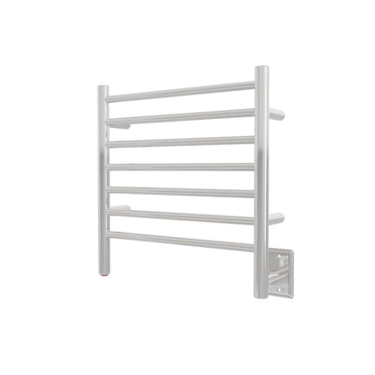 Amba Radiant Small 7-Bar Polished Stainless Steel Plug-In Towel Warmer