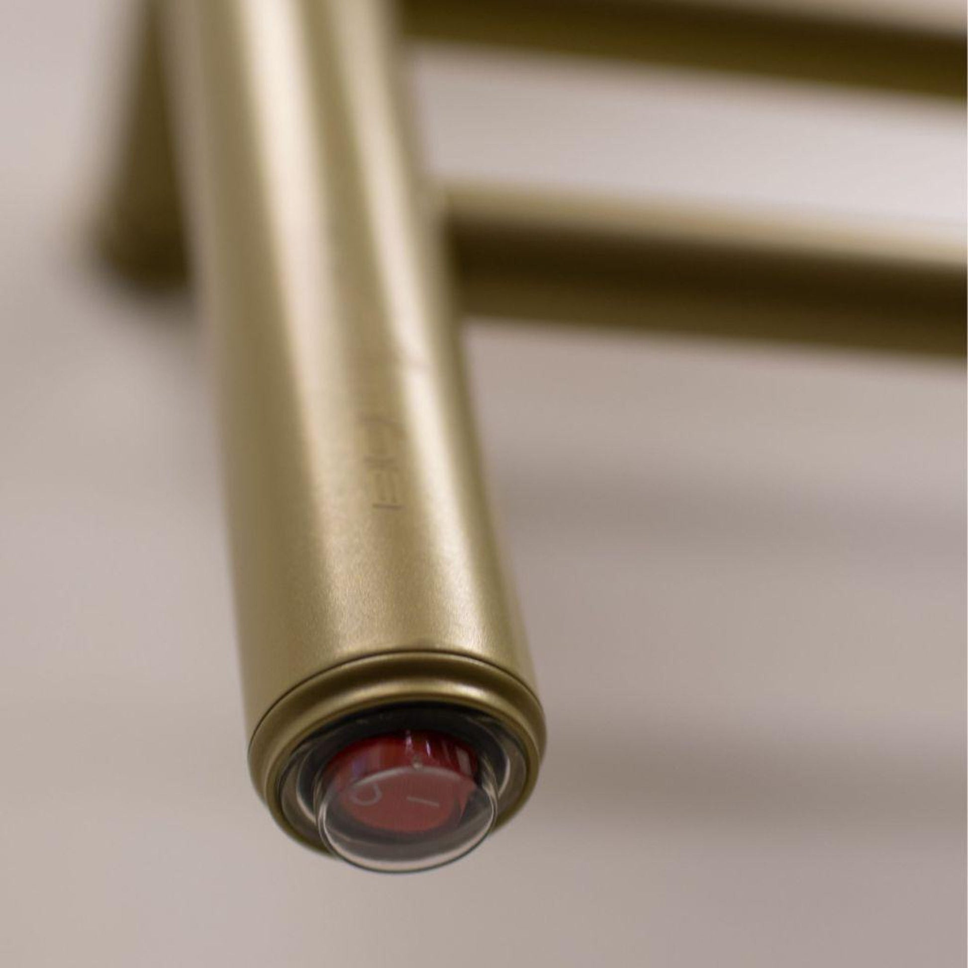 Amba Radiant Small 7-Bar Satin Brass Plug-In Towel Warmer