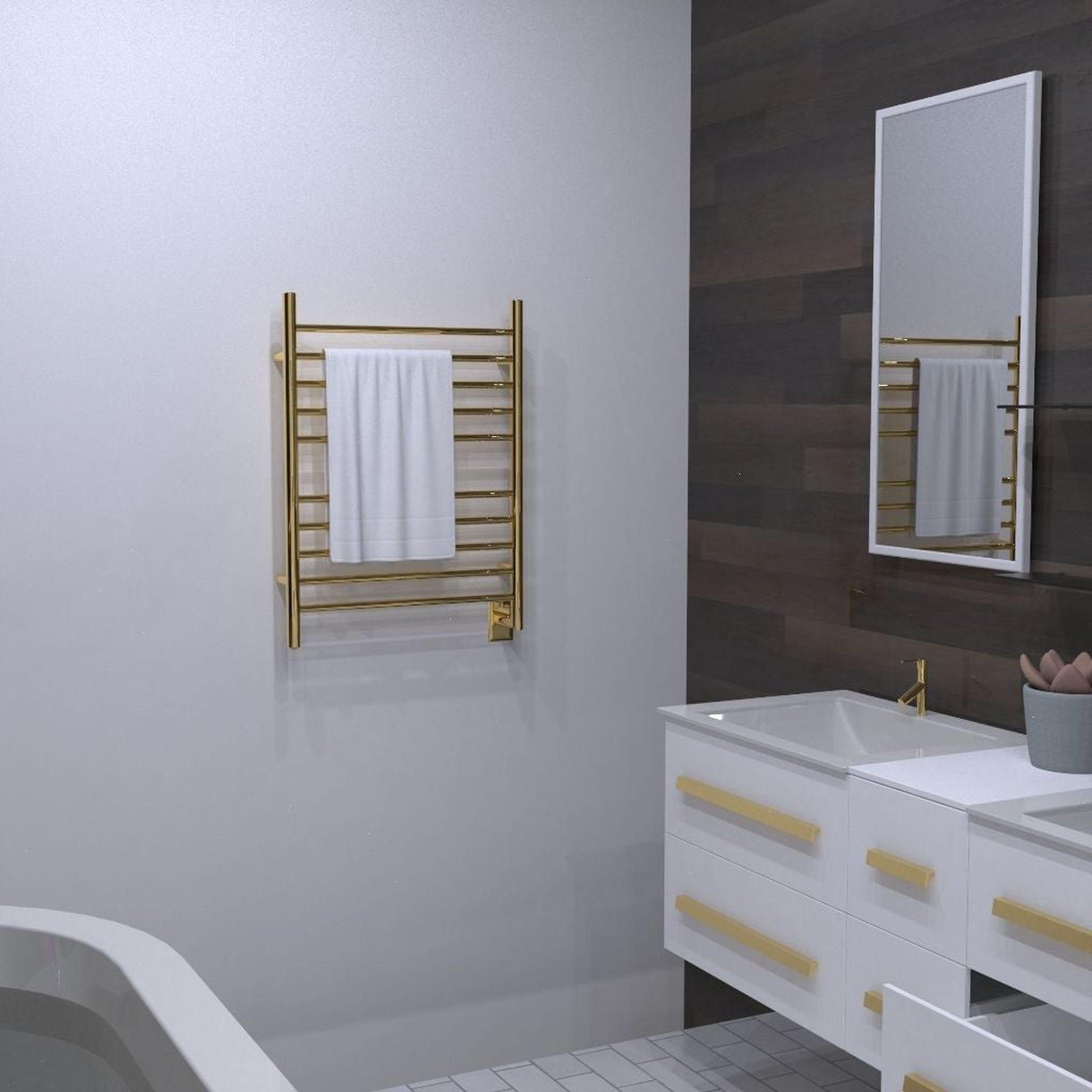 Smart Electric Heated Towel Rail Stainless Steel Bathroom Towel Heated  Drying Rack 110v/220v Towel Warmer Bathroom Accessories
