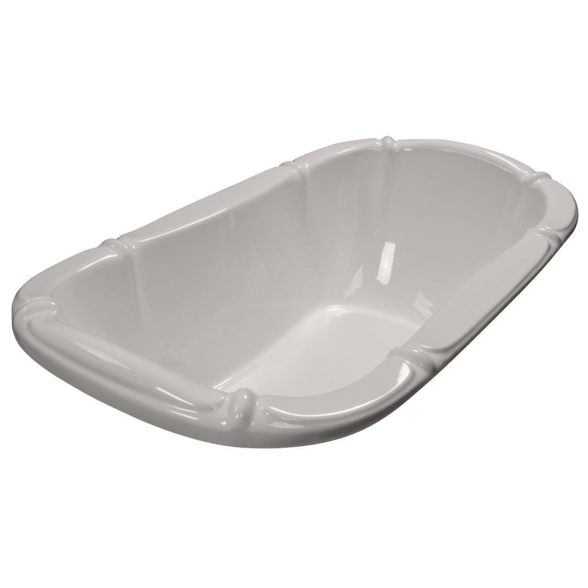American Acrylic 39″ x 69″ Biscuit Rectangular Soaking Drop-In Bathtub With Air-Jet