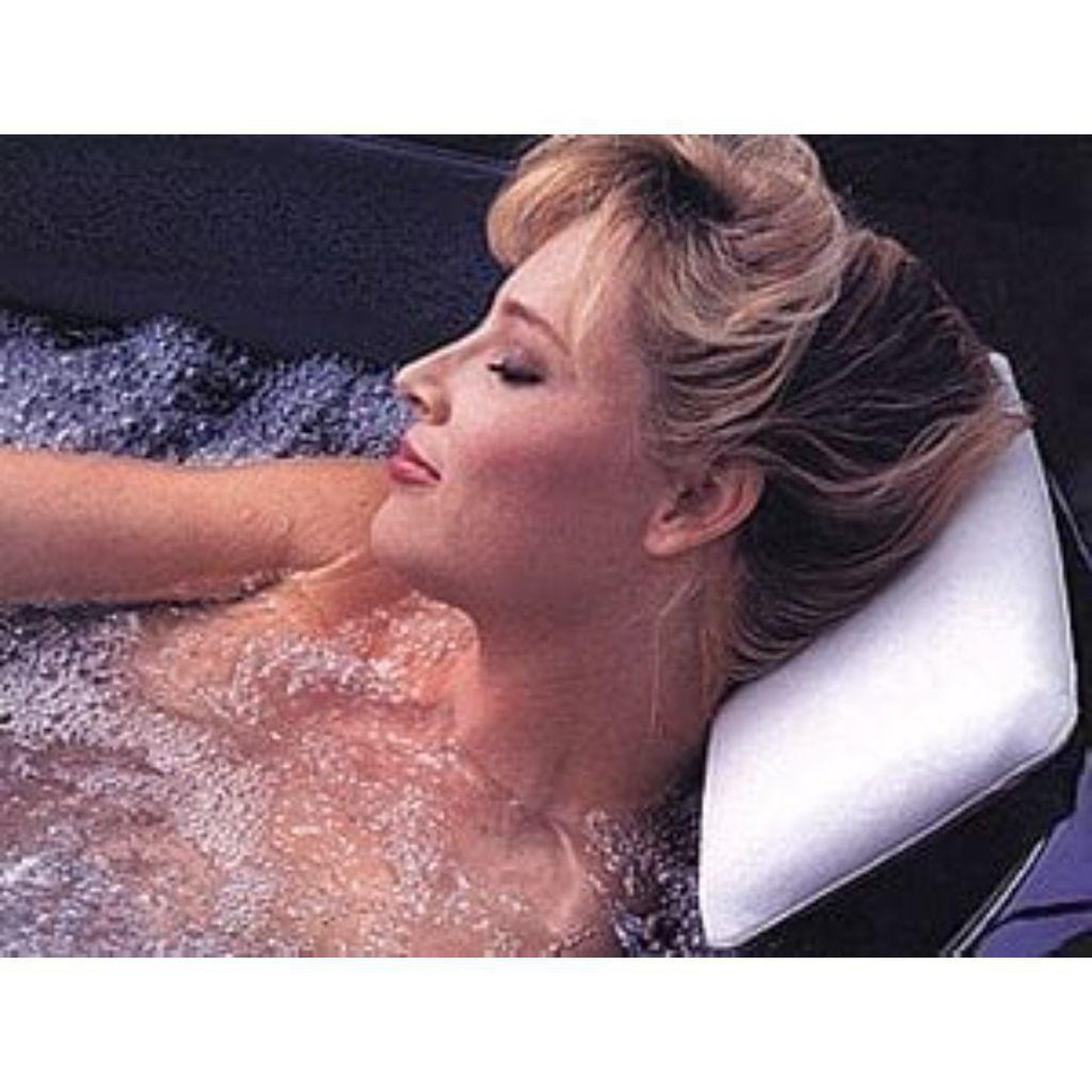 American Acrylic White LeContour Bath Pillow