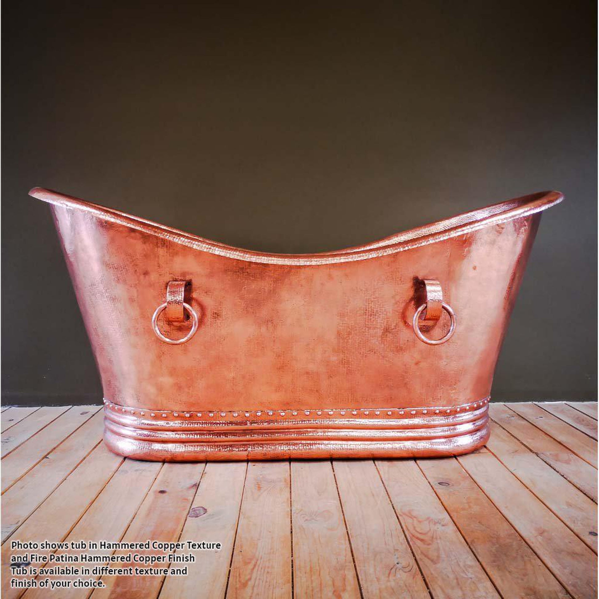 Amoretti Brothers Classica 70" Freestanding Soaking Copper Tub in Copper Finish