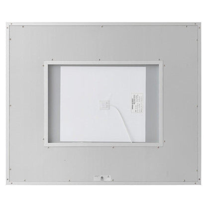 Aquadom Daytona 60" X 36" Rectangle Ultra-Slim Frame LED Lighted Bathroom Mirror With Defogger