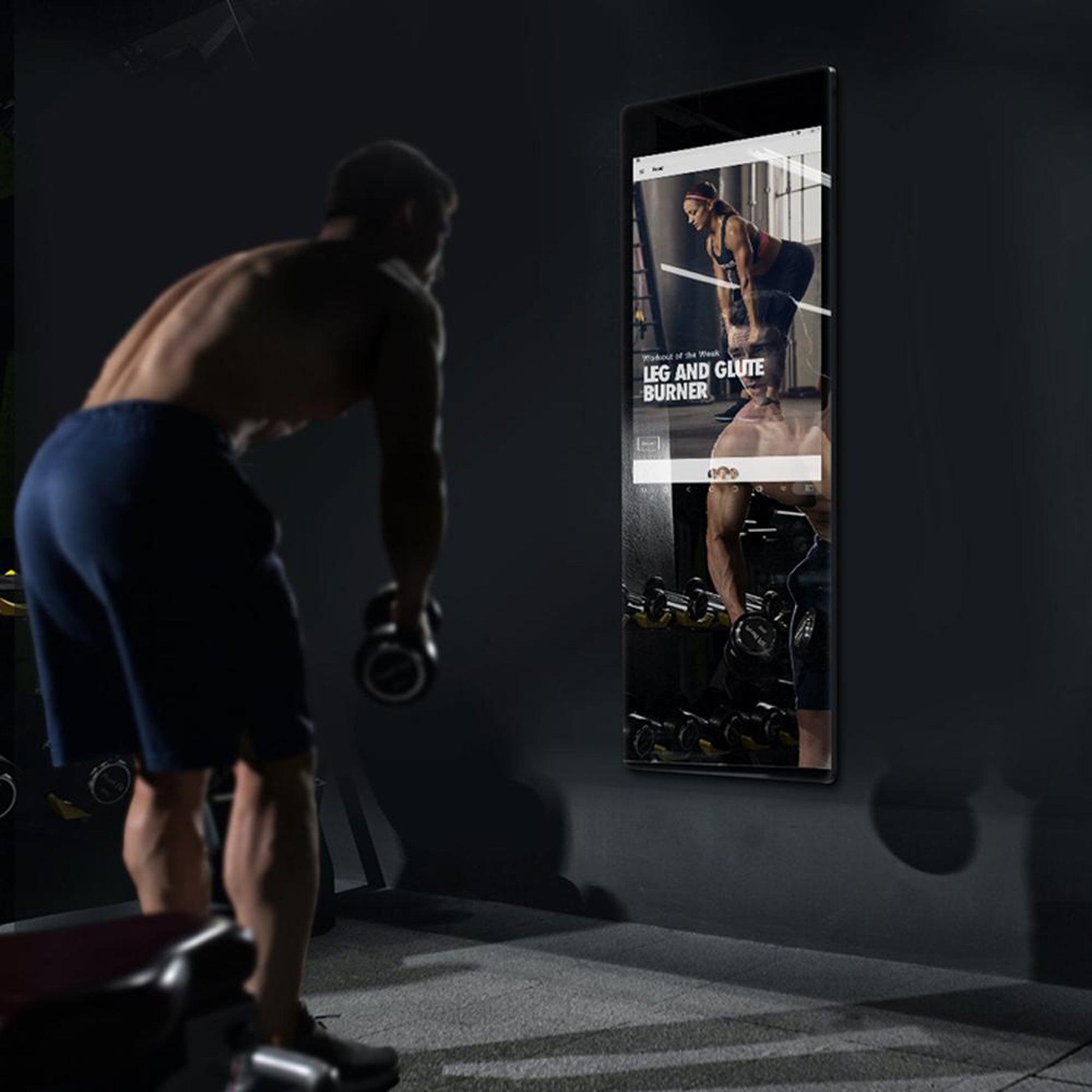 Buy Smart Fitness Mirror Energy 18in x 48in x 1in at the price of $ 3  216.00 from the manufacturer