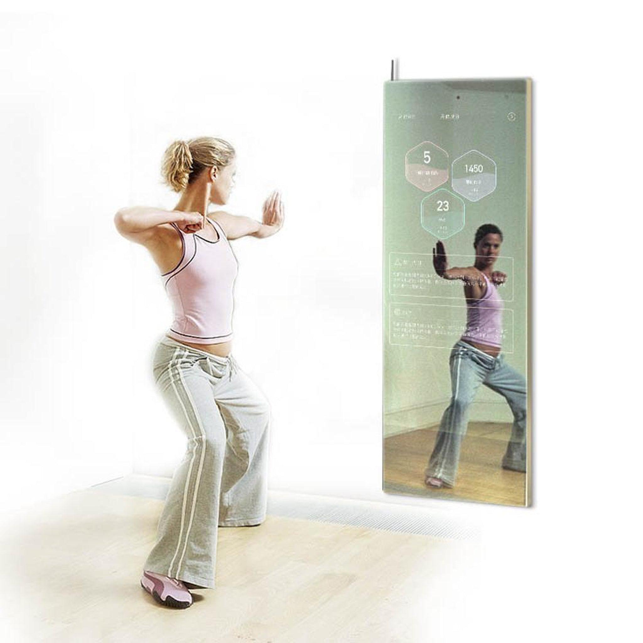 Smart discount mirror fitness