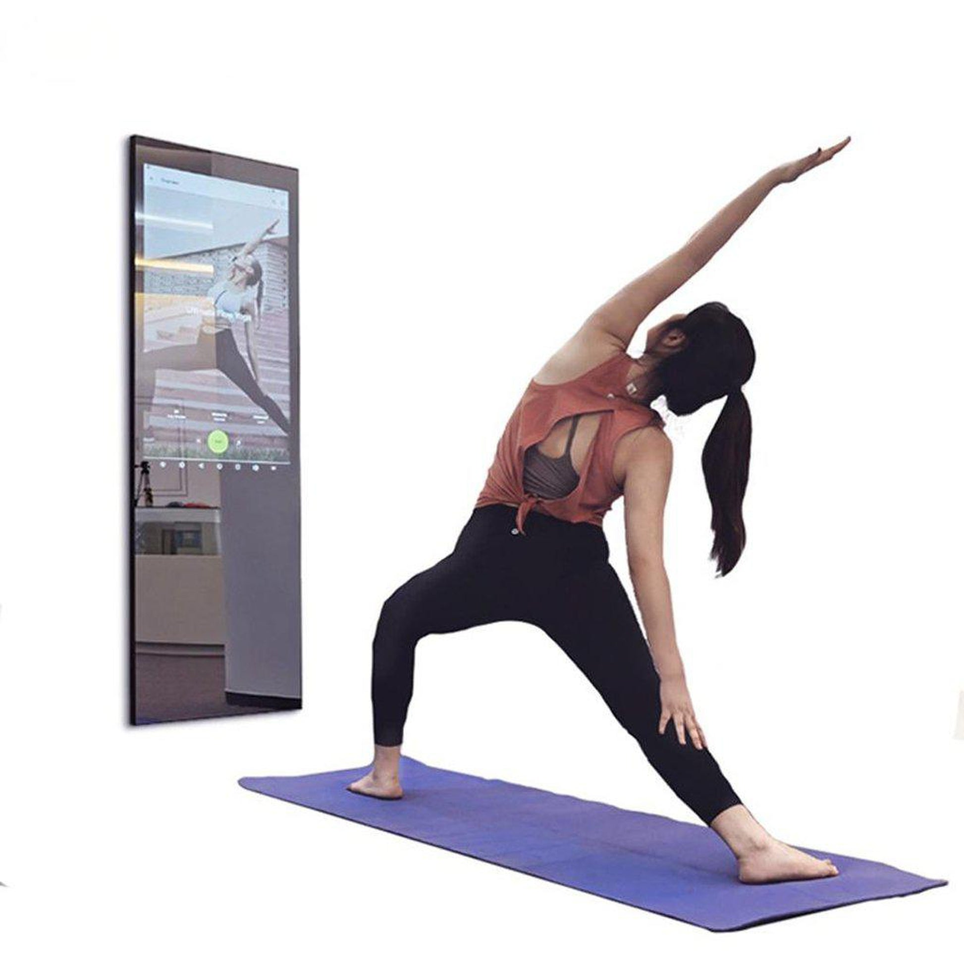 Intelligent Software Digital Body Fitness Mirror Magic Touch Screen