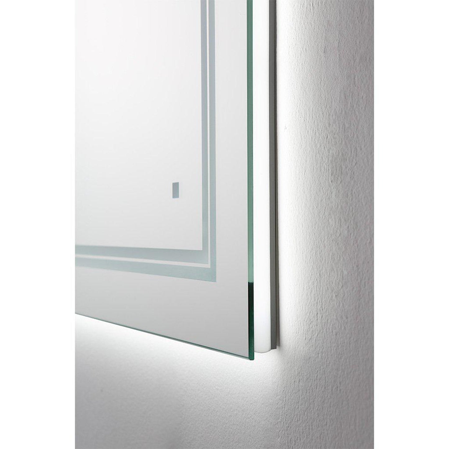 Aquadom SOHO 36" X 30" Rectangle Ultra-Slim Frame LED Lighted Bathroom Mirror With Defogger